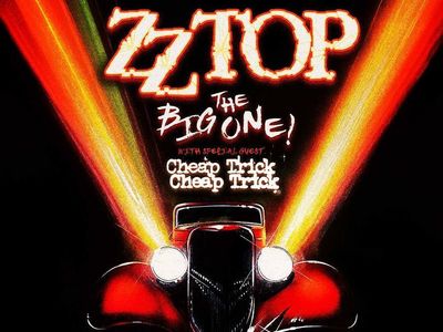ZZ Top/Cheap Trick in Sandy - 7th Row Aisle!