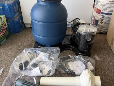 New 13 inch sand filter