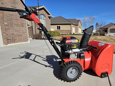 CRAFTSMAN SB410 24.0-in Two-stage 208-cc Self-propelled Gas Snow Blower