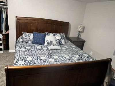 King Size Sleigh Bed Set