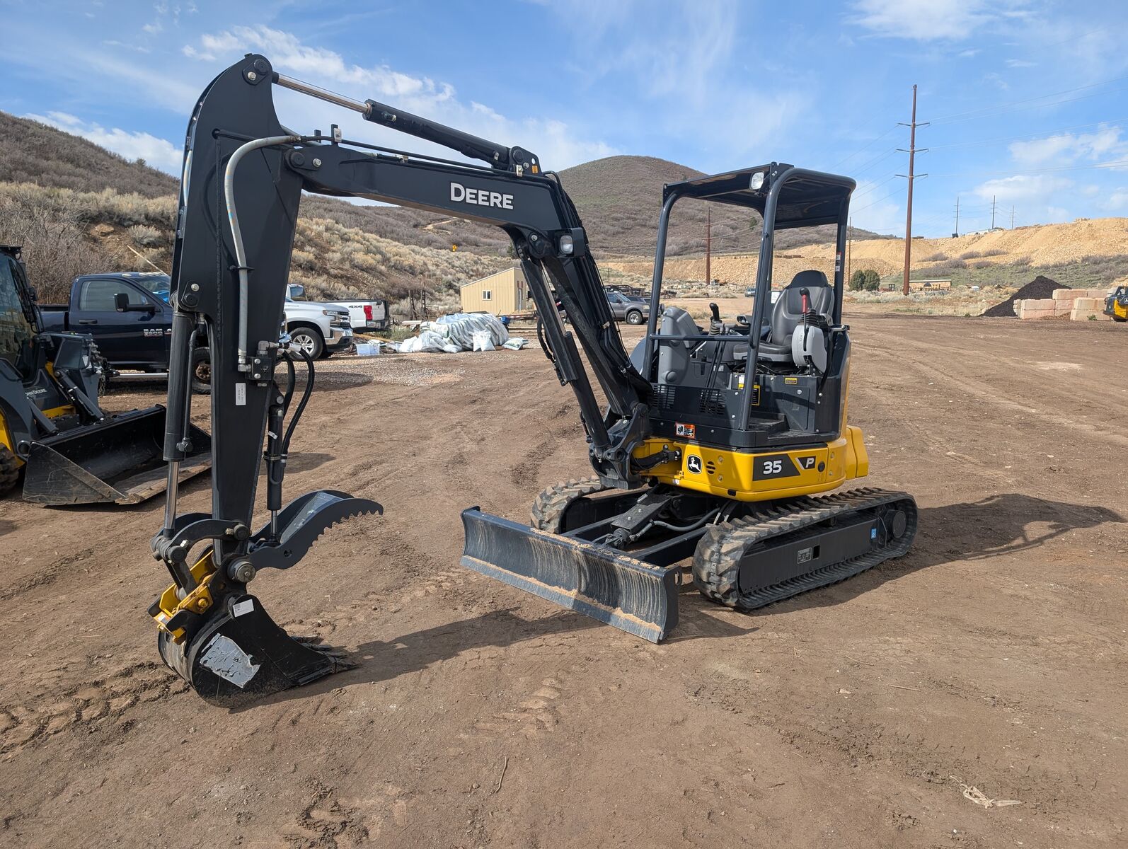 Mini Excavator for Rent – John Deere 35P – Park City & SLC Delivery