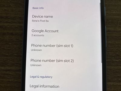 Google Pixel 8a Smartphone - Gently Used, T-Mobile