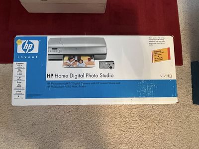HP Home Digital Photo Studio - Photosmart M407 Digital Camera & Photosmart 7450 Photo Printer