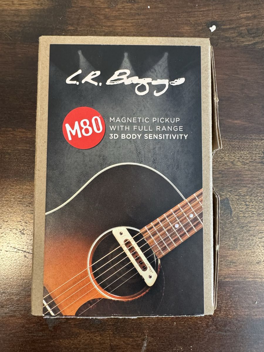 LR Baggs M80 Acoustic Guitar Magnetic Soundhole Pickup with Full Range 3D Body Sensitivity