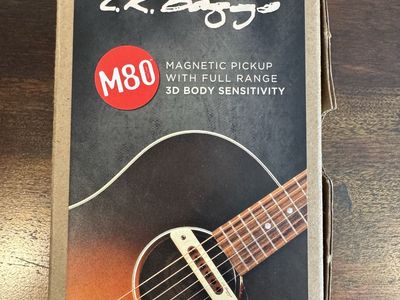 LR Baggs M80 Acoustic Guitar Magnetic Soundhole Pickup with Full Range 3D Body Sensitivity