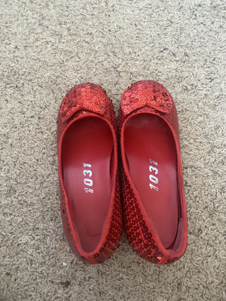 Wizard of oz sparkly heels kids