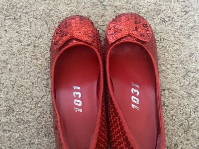 Wizard of oz sparkly heels kids