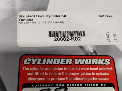 cylinder works cylinder kit for a yz250f.