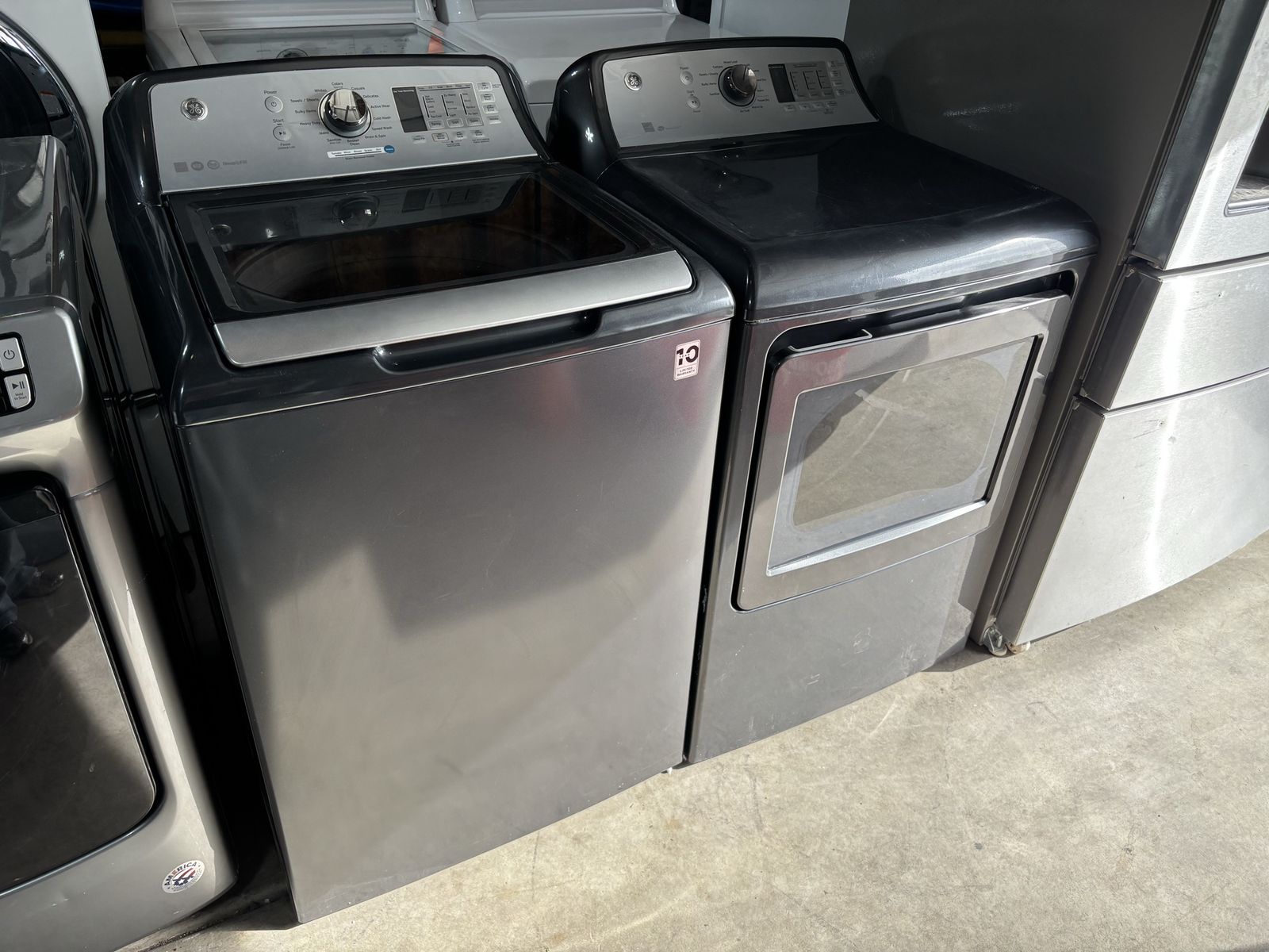 GE XL Capacity Washer & Dryer Free delivery