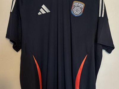 Adidas San Diego FC MLS Soccer Training Jersey NWT Men's 2XL