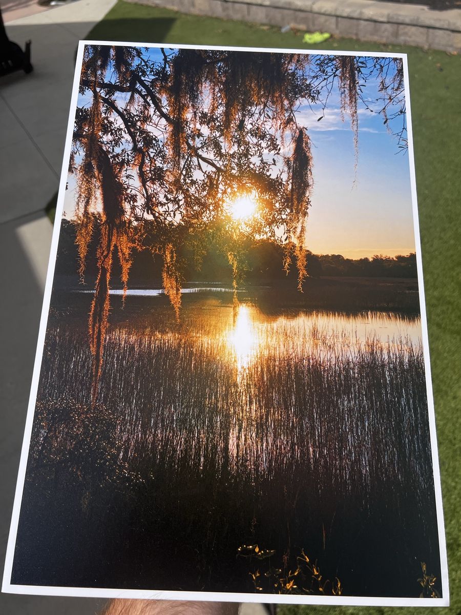 Fine art photo print - Sunrise over Low Country