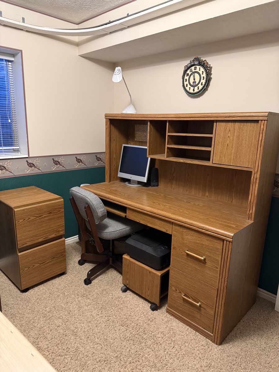 Home Office Set (sold as complete set)