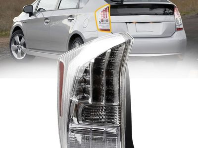 2010-2011 Toyota Prius Driver/Left Side Replacement Tail Light