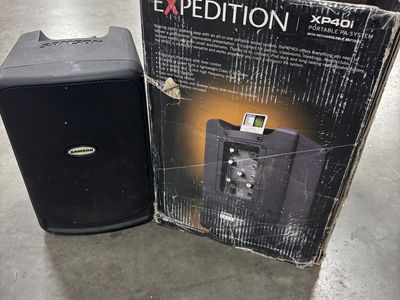 Samson Expedition XP40i Portable PA System with Rechargeable Battery & iPod Dock