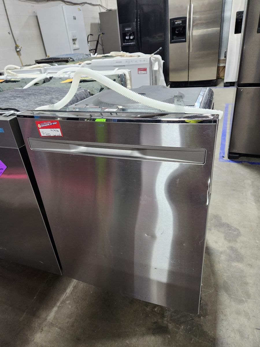 GREAT GE STAINLESS STEEL DISHWASHER! W-WARRANTY