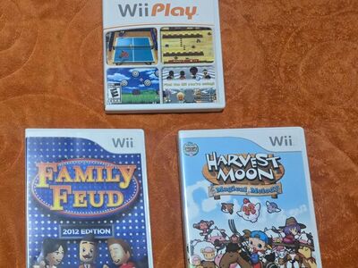 Nintendo Wii games $10 each including Wii Play! trades considered!~