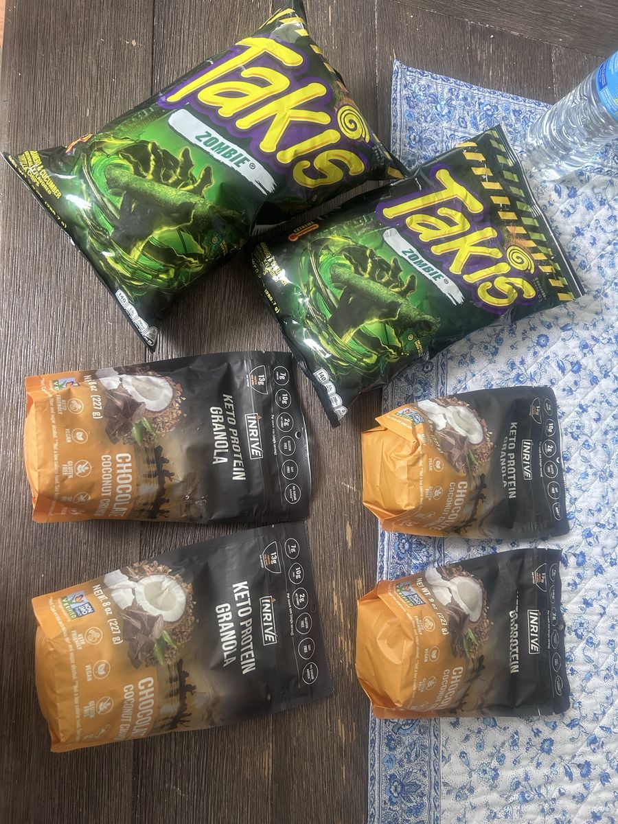 Expired takis & keto granola