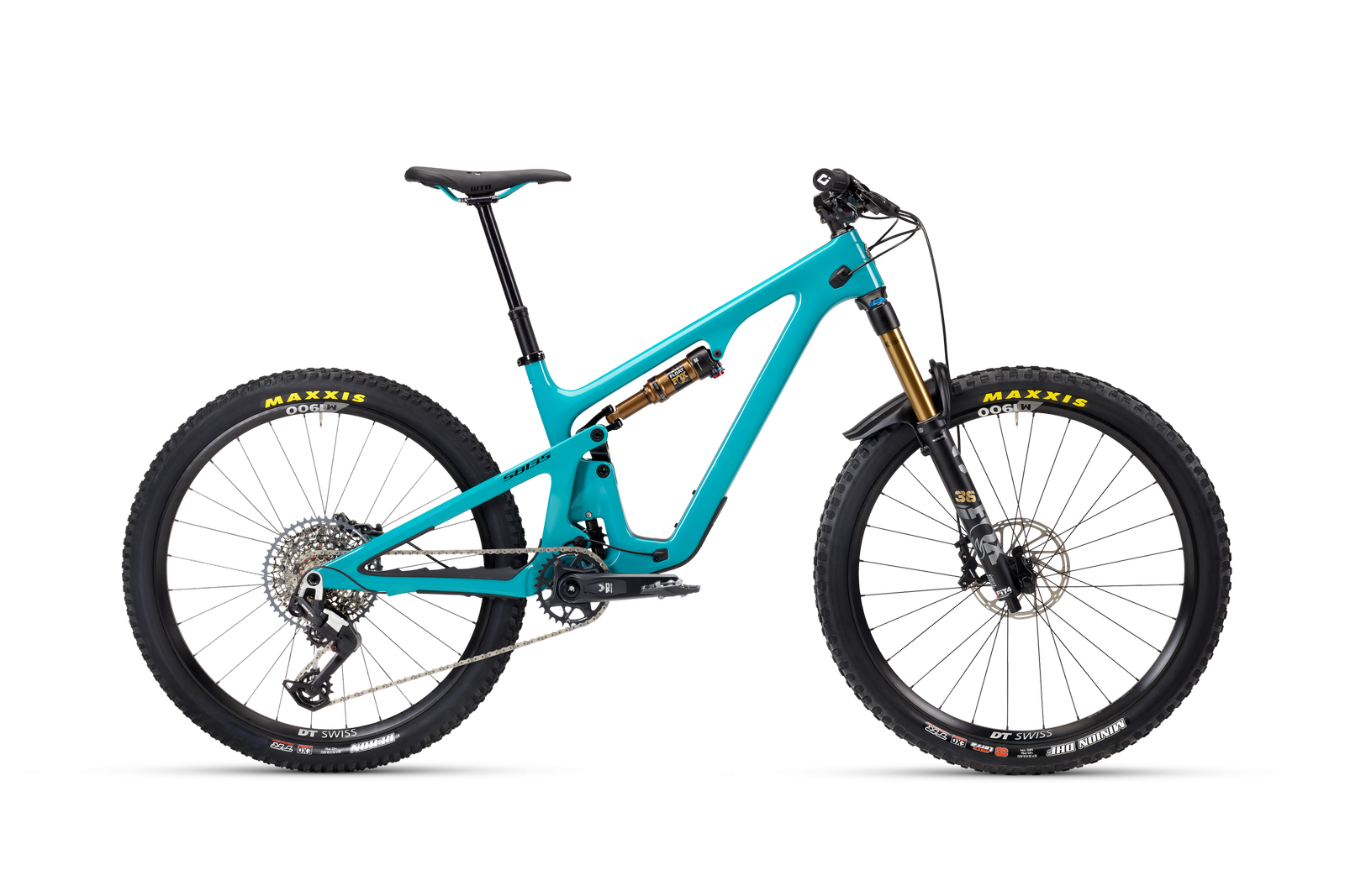 NEW Yeti SB135 with Fox Factory Suspension - Size Medium - Turquoise