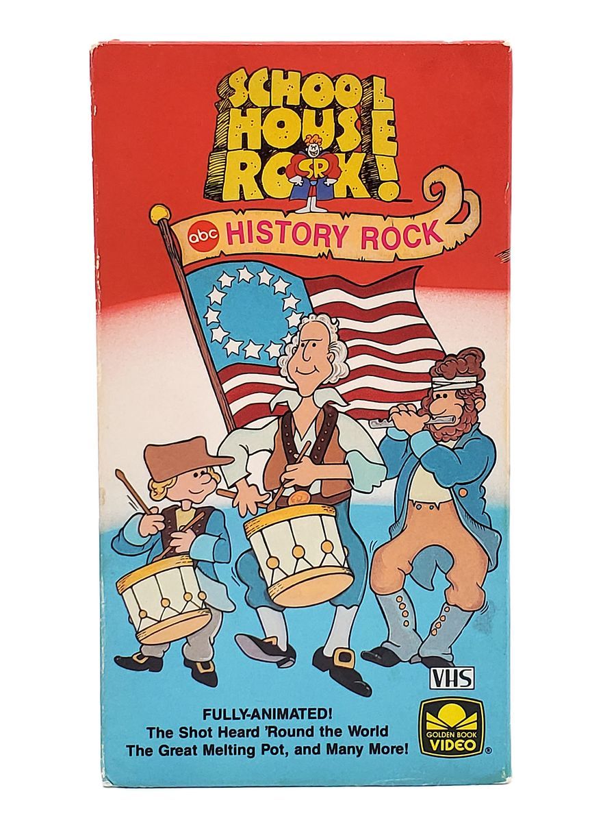 Vintage ABC School House Rock! “History Rock” (1987) VHS (Cloris Leachman)