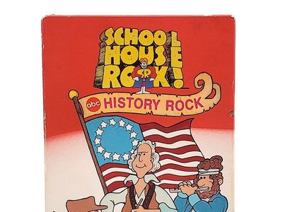 Vintage ABC School House Rock! “History Rock” (1987) VHS (Cloris Leachman)