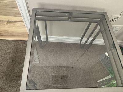 Glass coffee tables