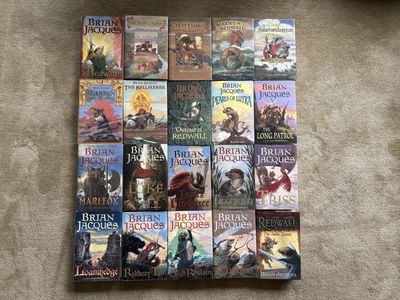 Redwall Series (20 books), by Brian Jacques (hardcovers)