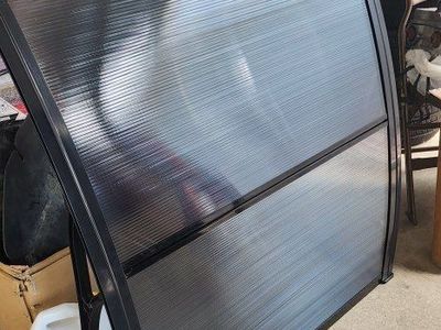 door or window awning keep the sunlight or rain away