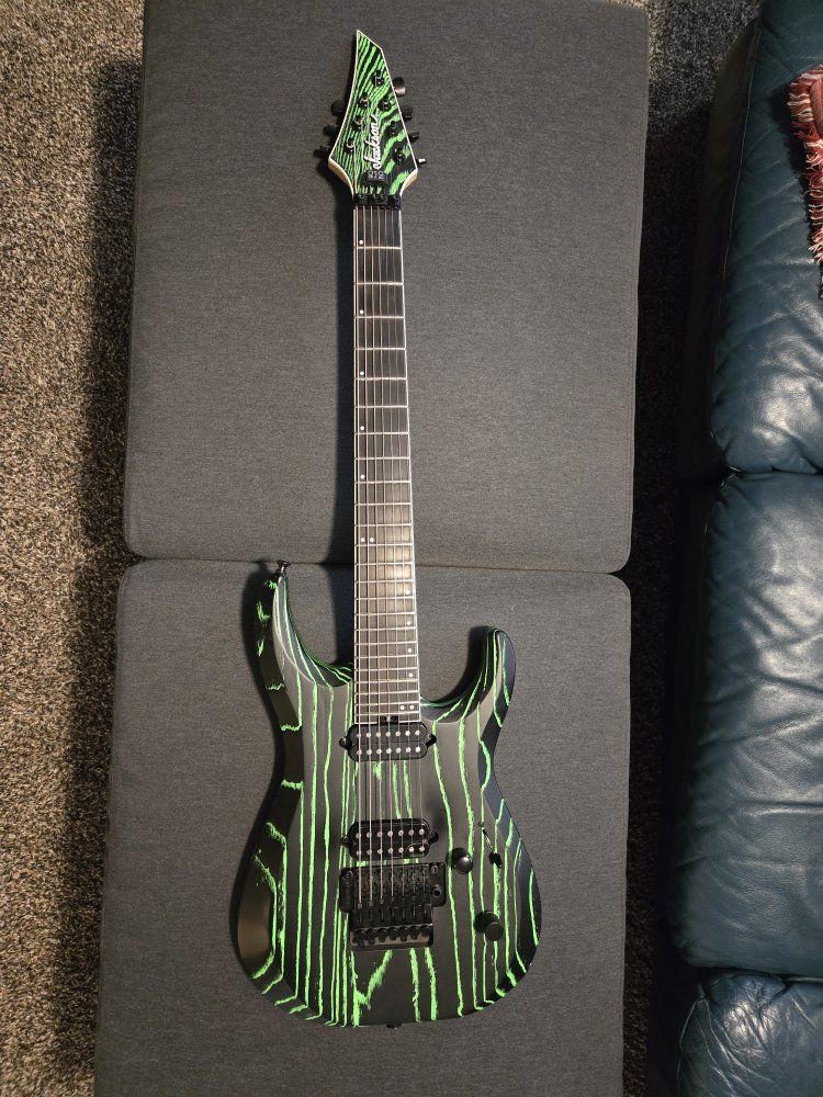 Jackson Pro Series Dinky DK Modern Ash FR7 7 String electric guitar extended range