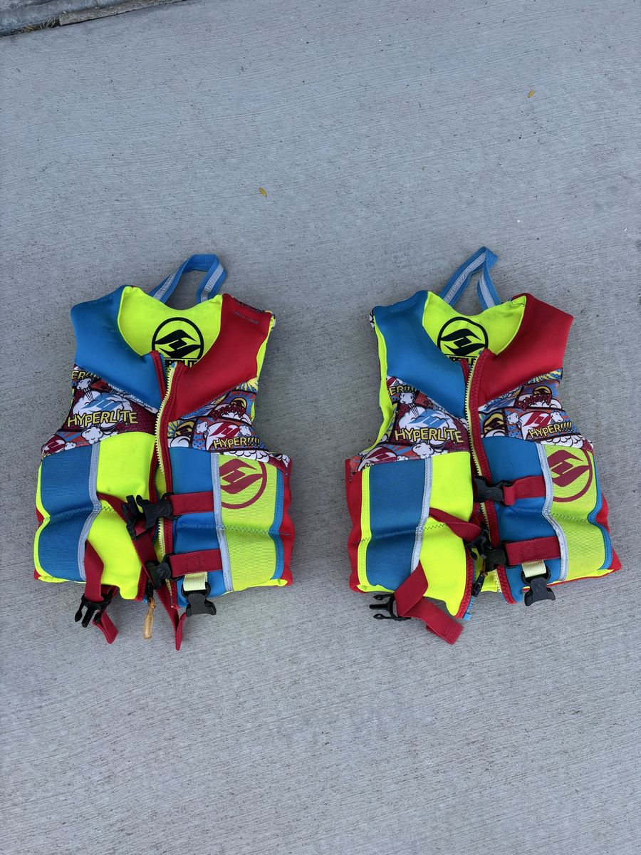 Hyperlite Infant/Child Life Vest (2-pack) - USCG Approved, Multi-color