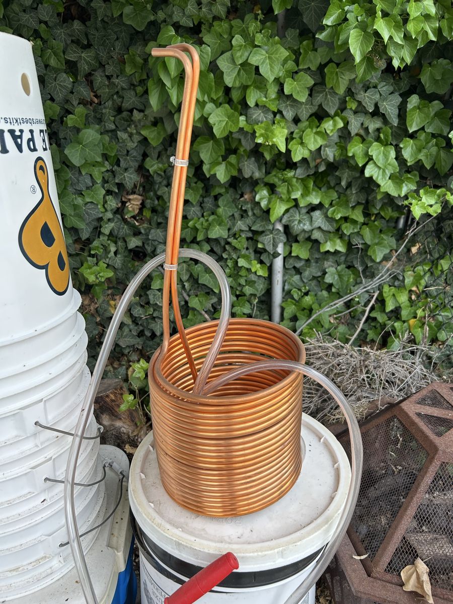 Home brew wort chiller