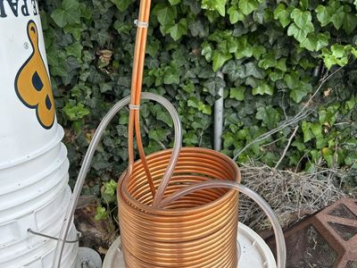 Home brew wort chiller