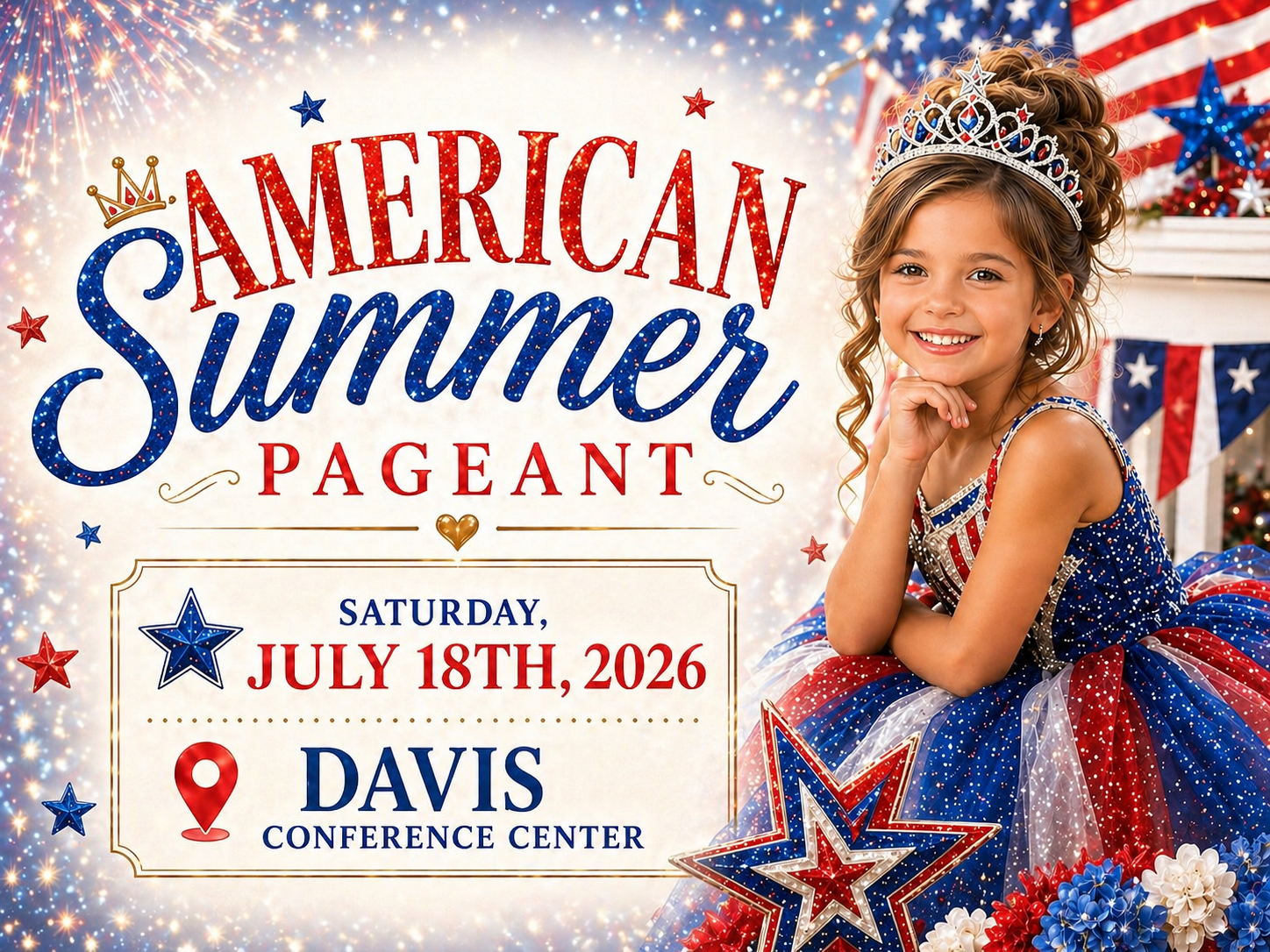 ELECTRIC AMERICAN SUMMER: All Natural Beauty Pageant!  Layton Utah