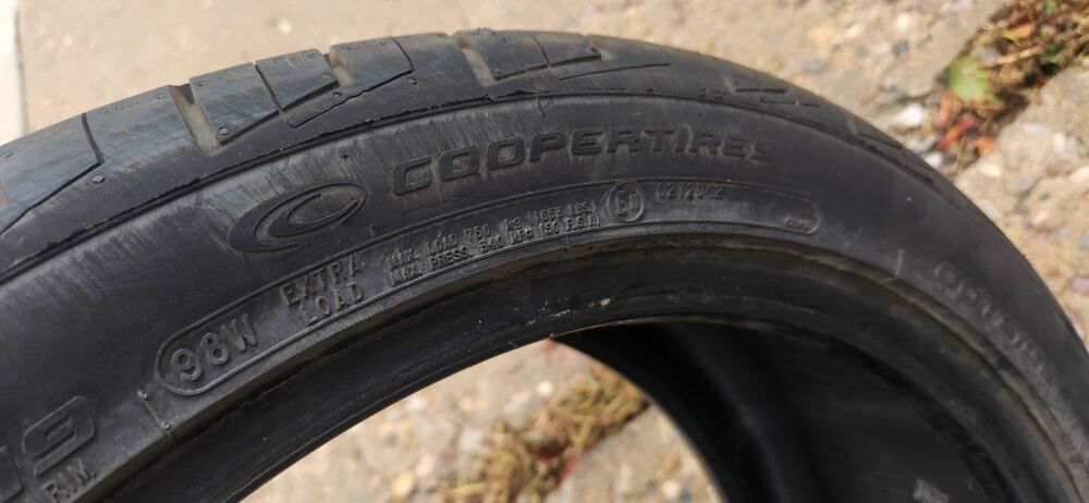 2 Cooper Tires 245/40R19
