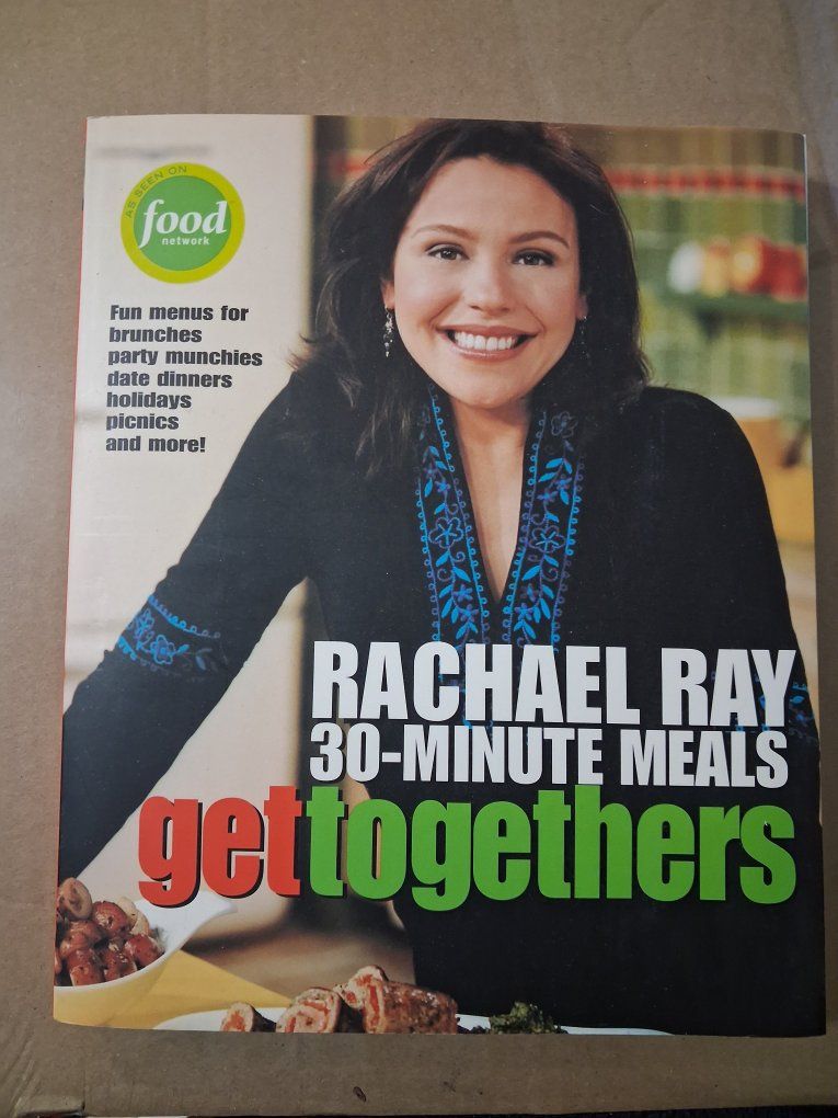 Rachael Ray 30-Minute Meals Get Togethers Cookbook - Food Network Recipes - Used