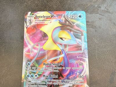 Pokémon Trading Card - Inteleon VMAX 050/192 Holo Ultra Rare