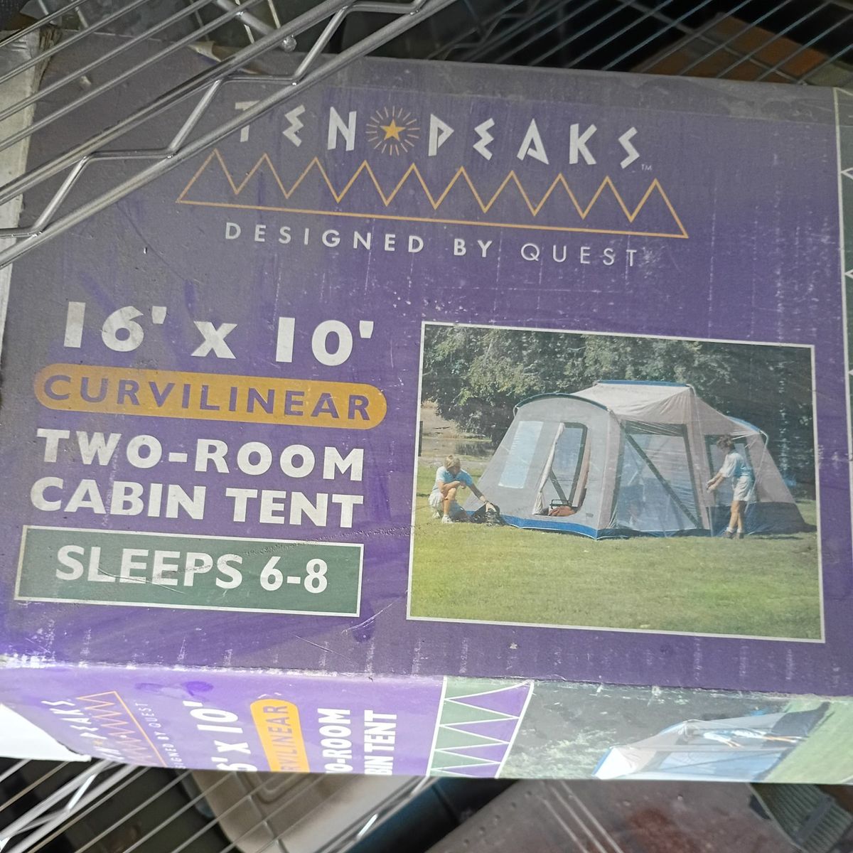 Family sized tent