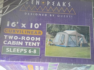 Family sized tent