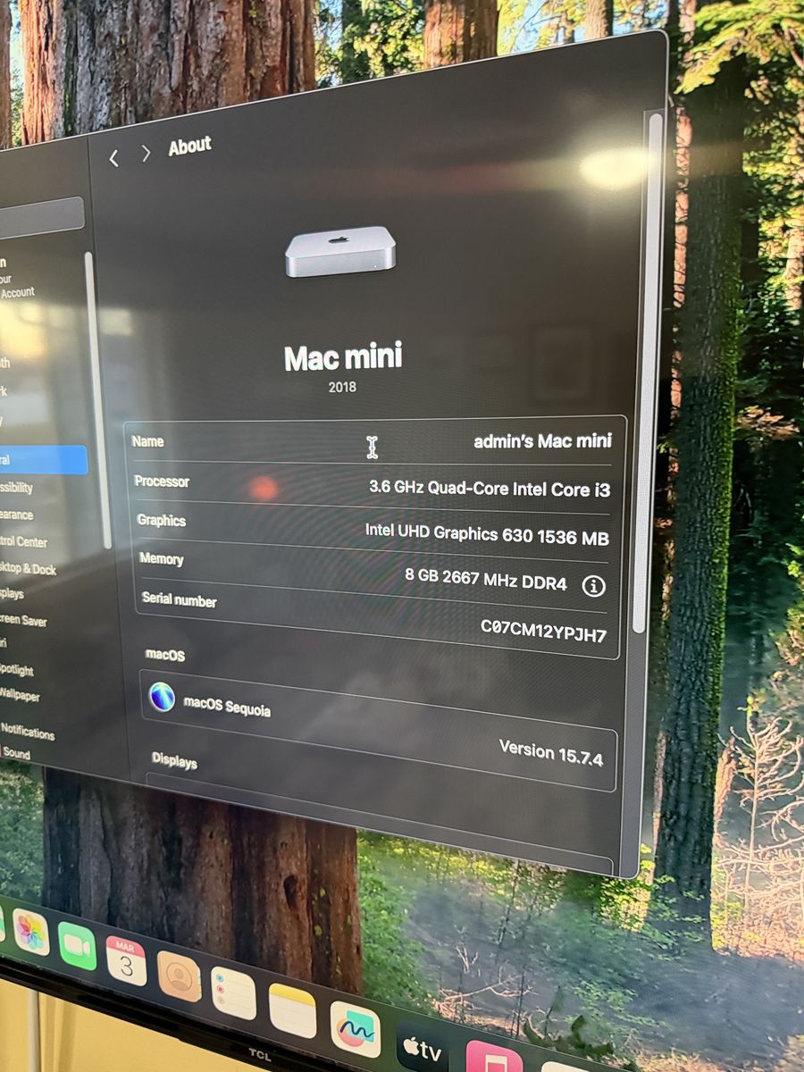 2018 Mac Mini With Keyboard And Mouse