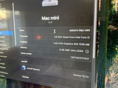 2018 Mac Mini With Keyboard And Mouse