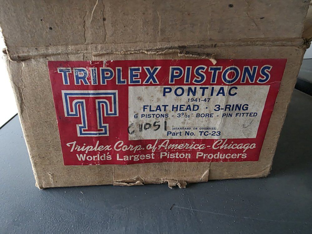 Triplex Pistons 1941-47 New