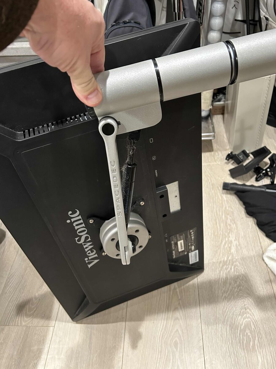 Viewsonic 27'' LED Monitor w/ Clamp Arm - New $400