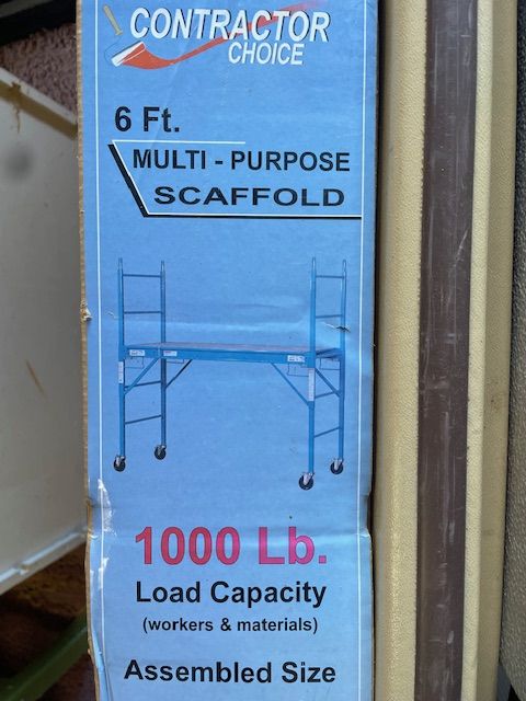 6 ft Baker-style Scaffolding (New)