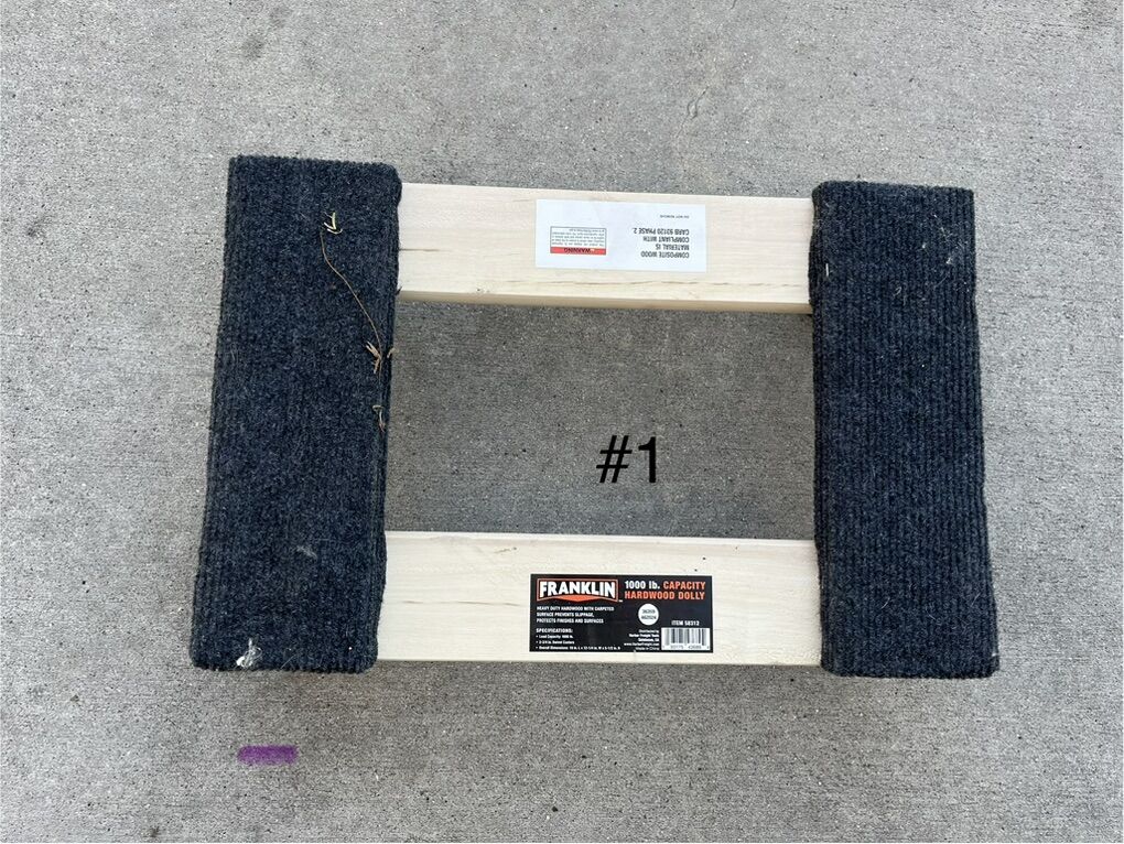 Five Furniture Dolleys