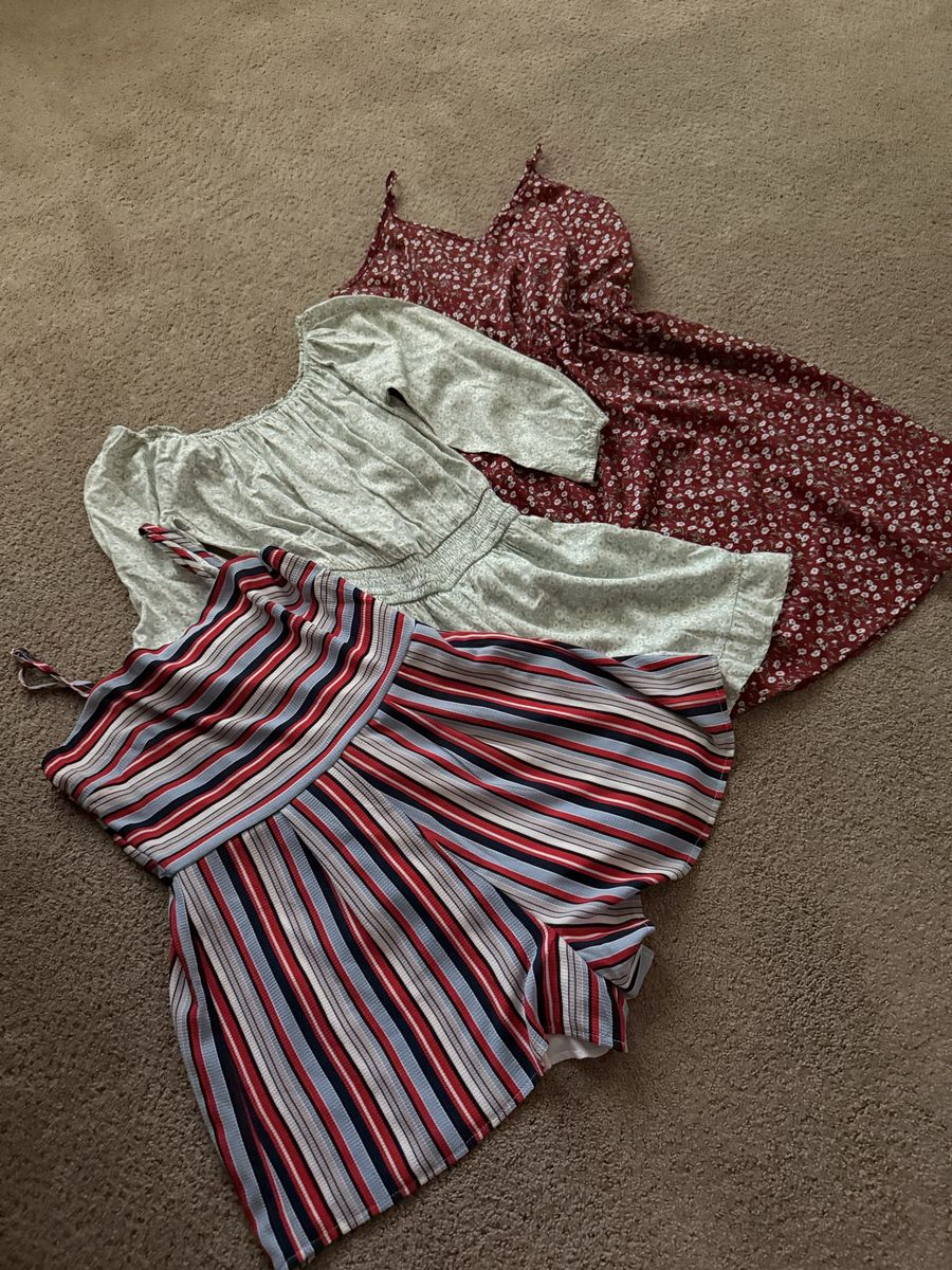 Rompers & Dress Bundle - Size S/M, Various Styles