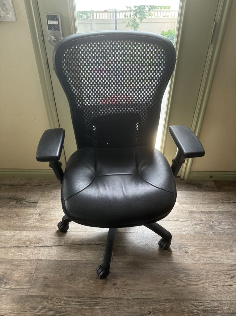 Reimers Leather Office Chair