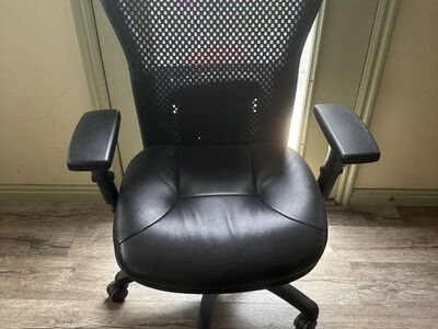 Reimers Leather Office Chair