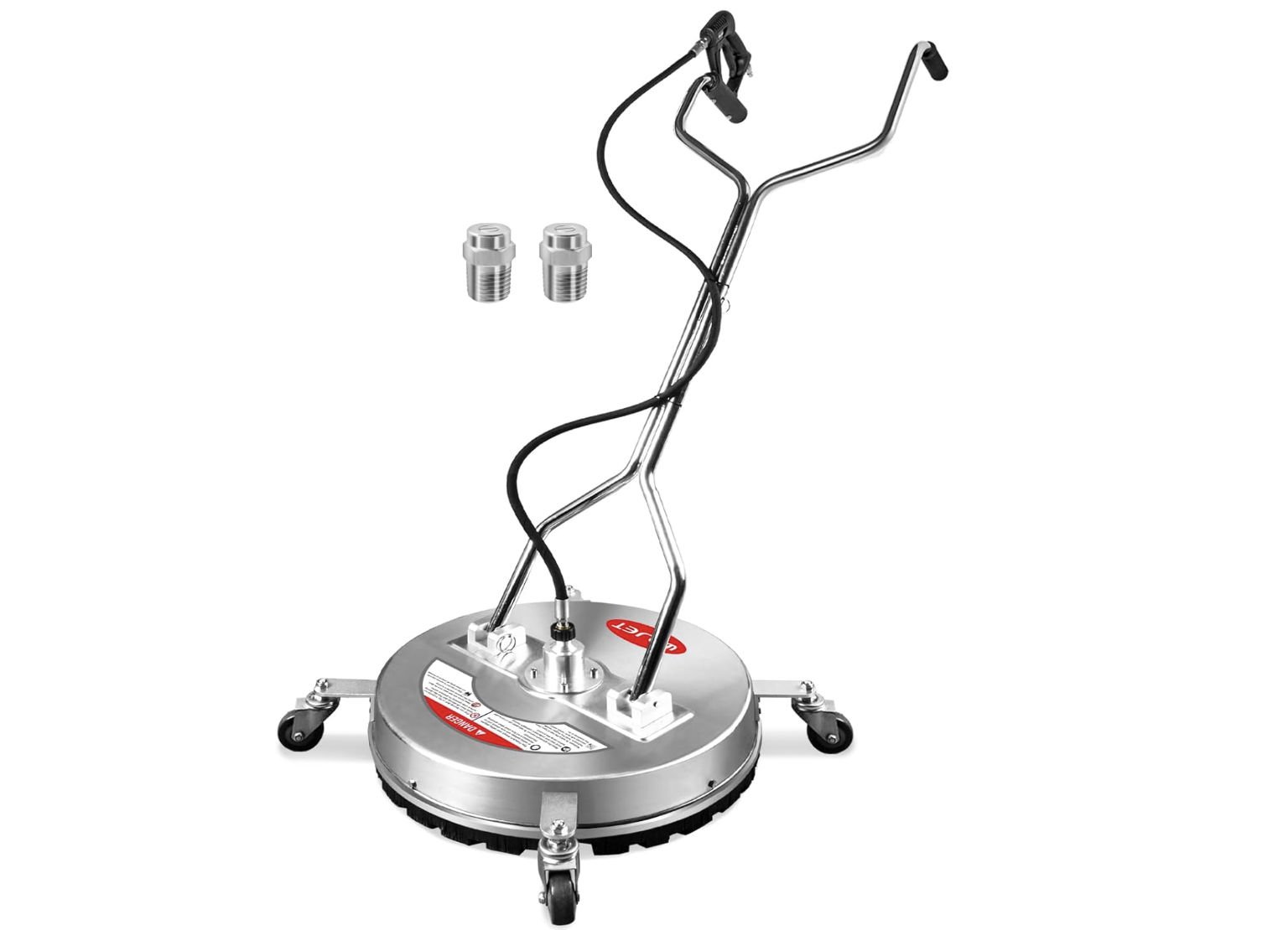 New in Box 20" Pressure Washer Surface Cleaner with 4 Wheels&Dual Handles