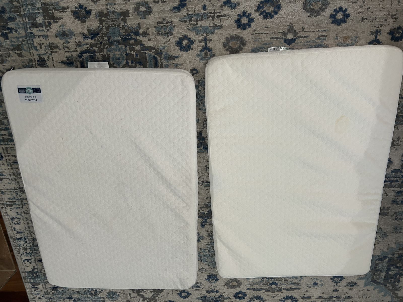 Hiccapop pack and play mattresses with carry bag
