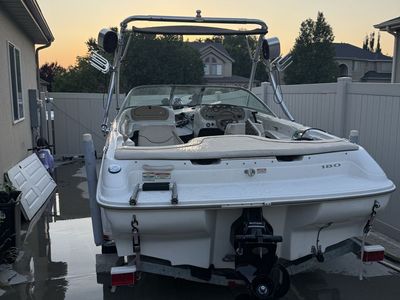 Sea Ray 180 Ski Boat w/ Mercruiser 3.0 6-Cylinder Engine & Wake Tower - Rebuilt Drivetrain