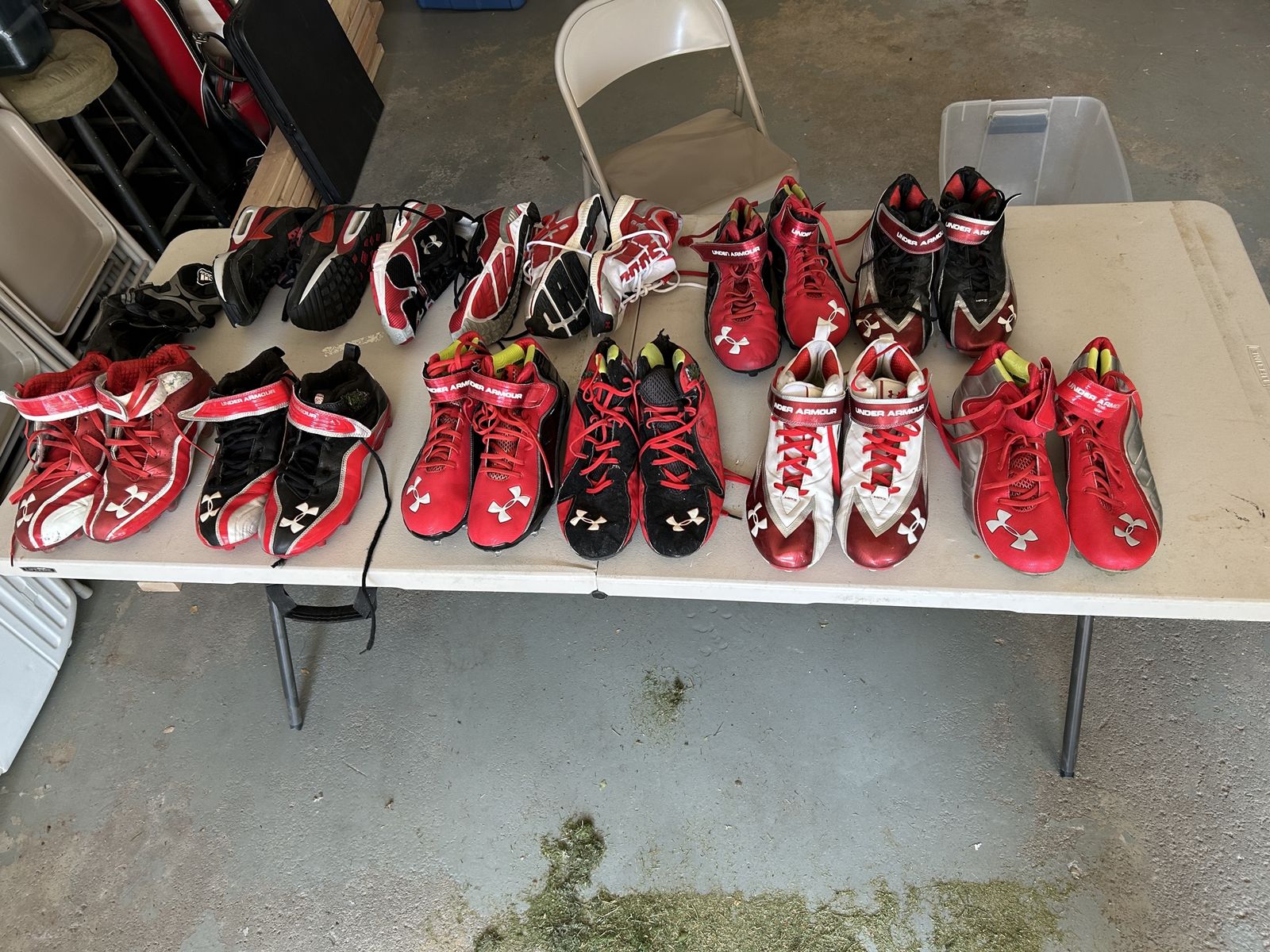 Football Cleats Grass and Turf